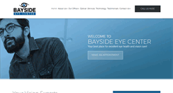 Desktop Screenshot of baysideeyecenter.com